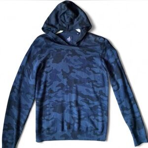 Midnight Blue Camo Hoodie by johnnie-O NwoT Small